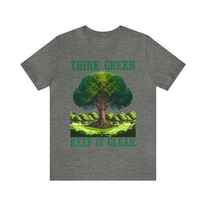Think Green Keep It Clear Short Sleeve Tee