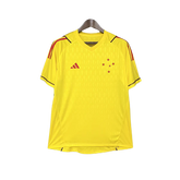 Cruzeiro 24/25 Goalkeeper Jersey - Yellow - Fan Version