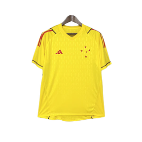 Cruzeiro 24/25 Goalkeeper Jersey - Yellow - Fan Version