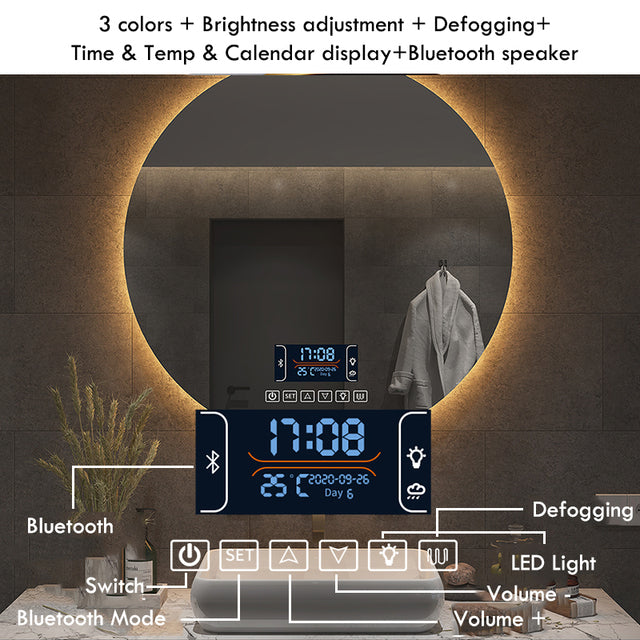 LED Bathroom Mirror: Stylish, Smart & Energy-Efficient